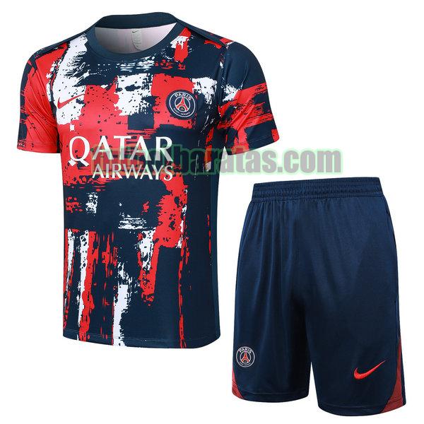 entrenamiento paris saint germain 2024 2025 rojo conjunto