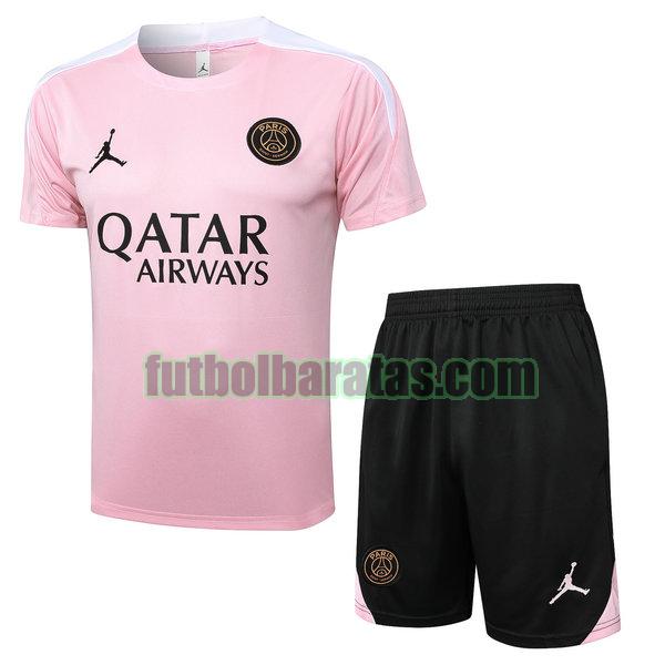 entrenamiento paris saint germain 2024 2025 rosa conjunto