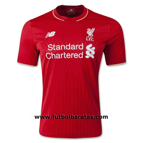 Camiseta del Liverpool 2015-2016 Primera Equipacion