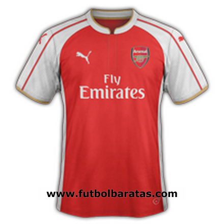 Camiseta del Arsenal 2015-2016 Primera Equipacion