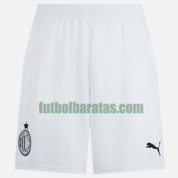 pantalones cortos ac milan 2024 2025 blanco segunda