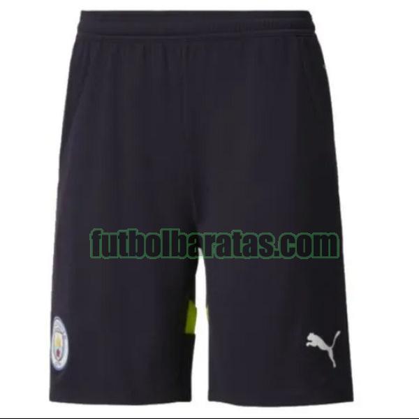 pantalones cortos manchester city 2024 2025 negro segunda