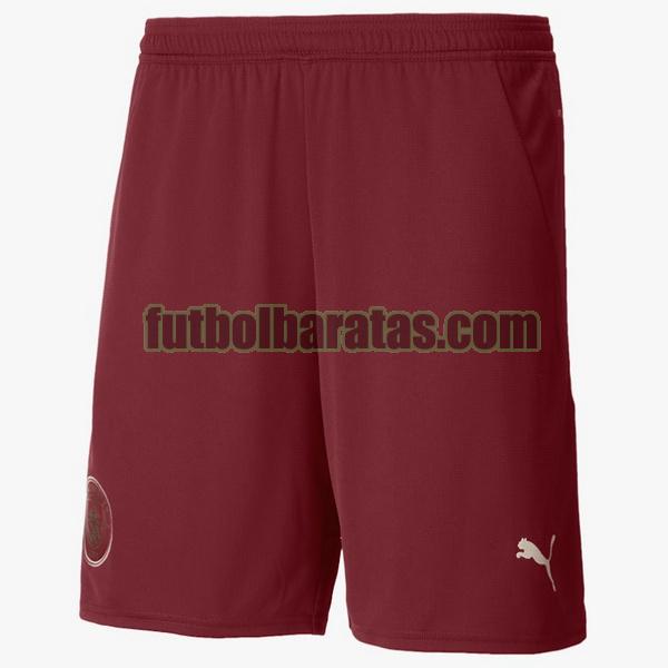 pantalones cortos manchester city 2024 2025 rojo tercera