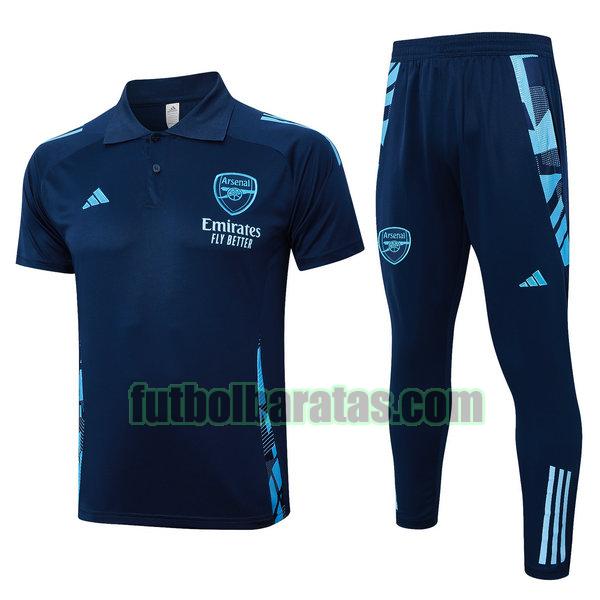 polo arsenal 2024 2025 azul conjunto