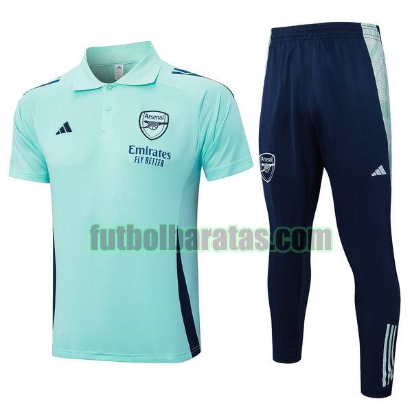 polo arsenal 2024 2025 verde conjunto