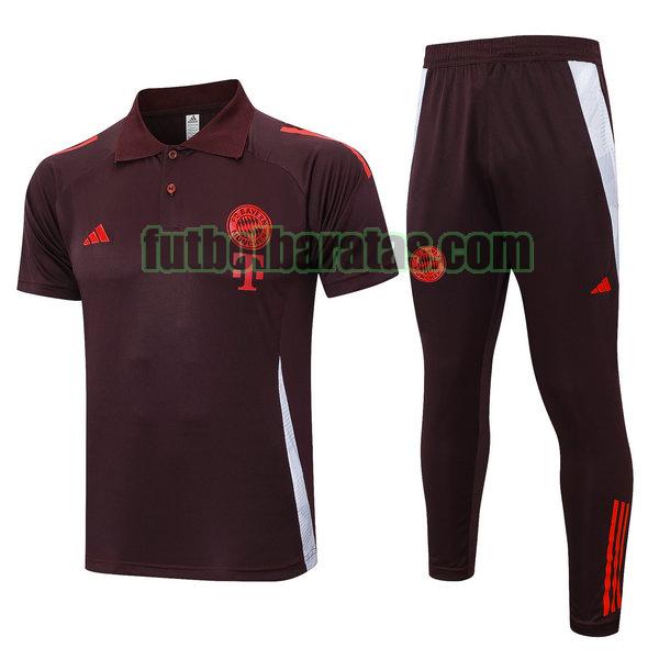 polo bayern munich 24 25 rojo conjunto