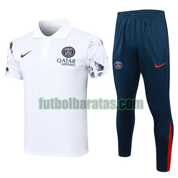 polo paris saint germain 2024 2025 blanco conjunto