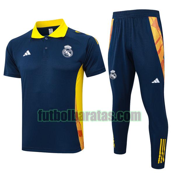 polo real madrid 24 25 azul conjunto