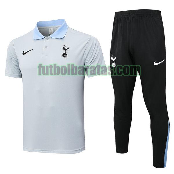 polo tottenham 2024 2025 blanco conjunto