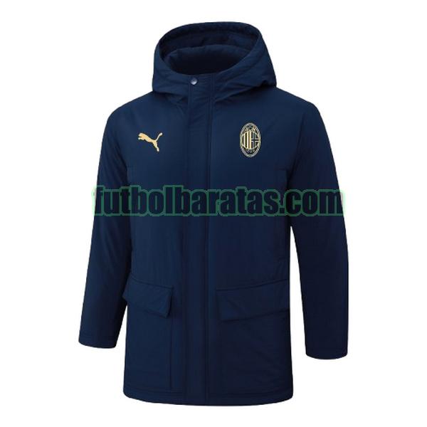 ropa de algodon ac milan 2024 2025 azul gold label