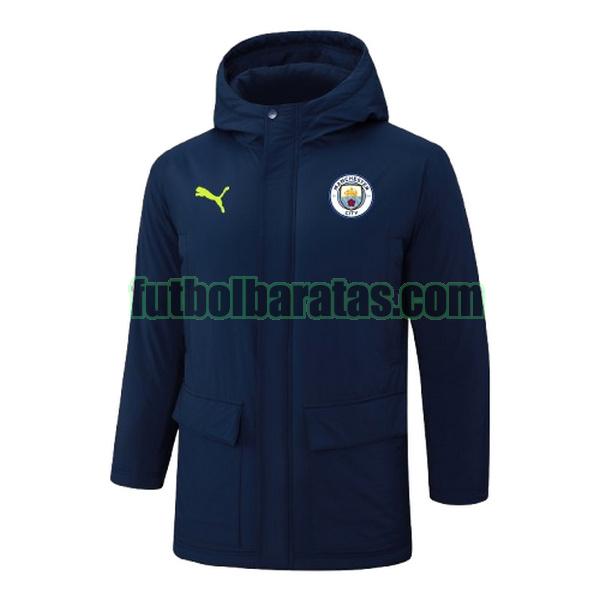 ropa de algodon manchester city 2024 2025 azul green logo