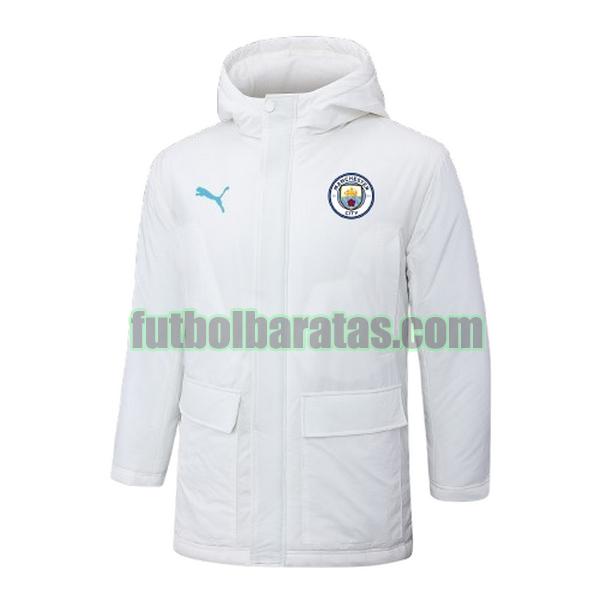 ropa de algodon manchester city 2024 2025 blanco blue logo