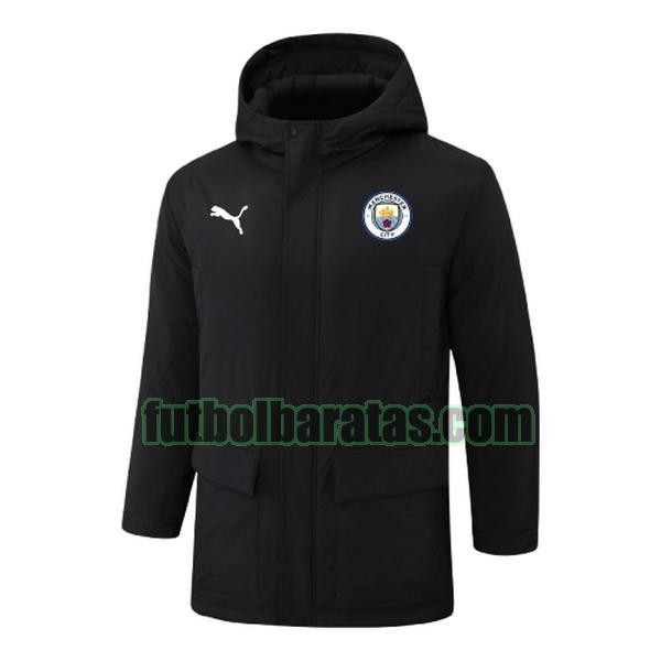 ropa de algodon manchester city 2024 2025 negro white logo