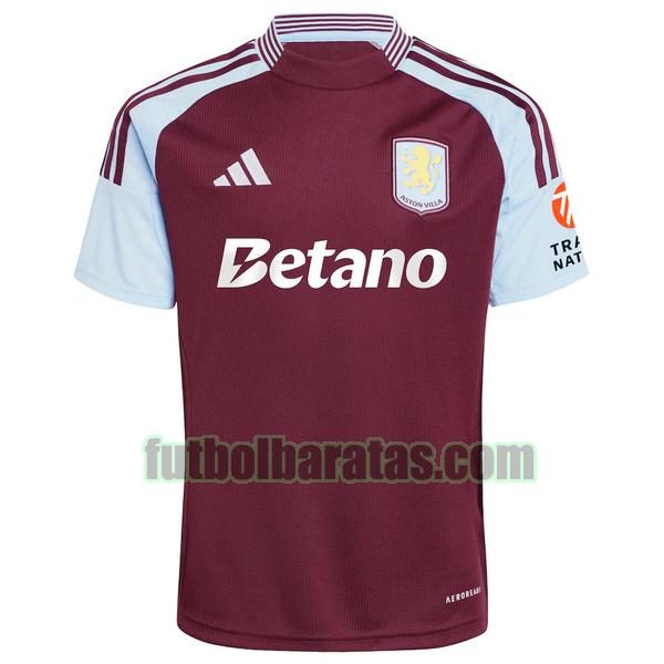 tailandia camiseta aston villa 2024 2025 rojo primera