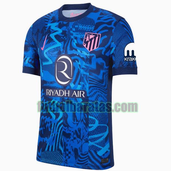 tailandia camiseta athletic bilbao 2024 2025 azul tercera