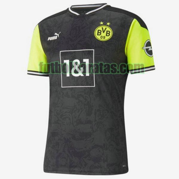 tailandia camiseta borussia dortmund 2021 2022 negro limited edition