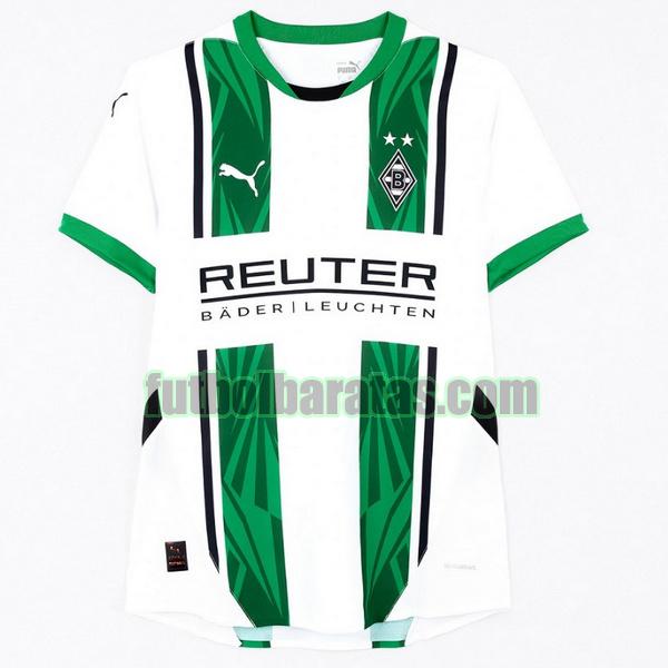 tailandia camiseta borussia monchengladbach 2024 2025 blanco verde segunda