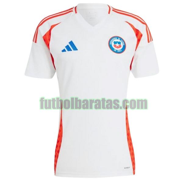 tailandia camiseta chile 2024 blanco segunda