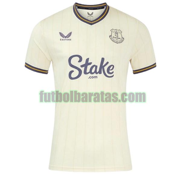 tailandia camiseta everton 2024 2025 blanco tercera