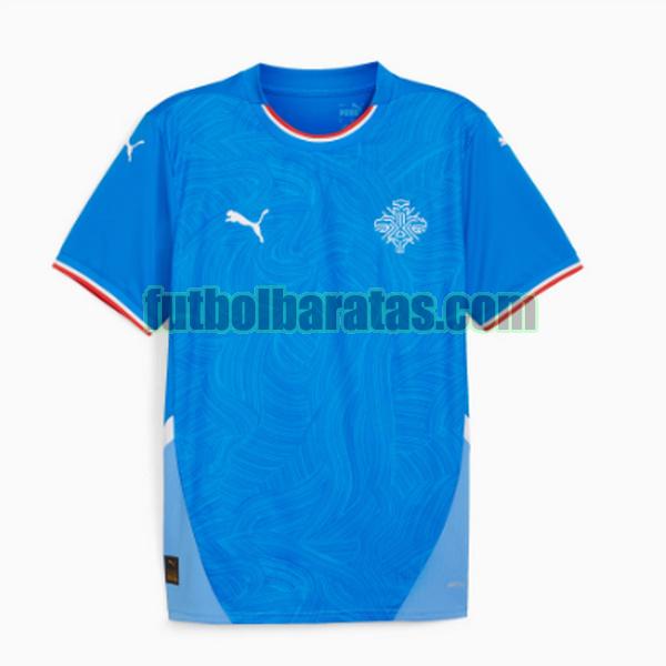 tailandia camiseta islandia 2024 azul primera