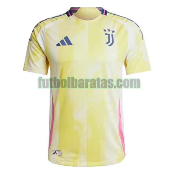 tailandia camiseta juventus 2024 2025 amarillo segunda