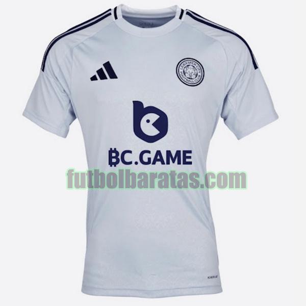 tailandia camiseta leicester city 2024 2025 blanco tercera