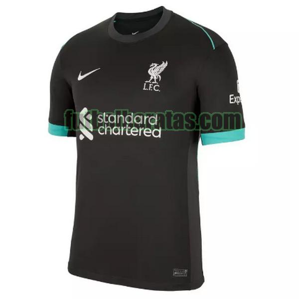 tailandia camiseta liverpool 2024 2025 negro segunda