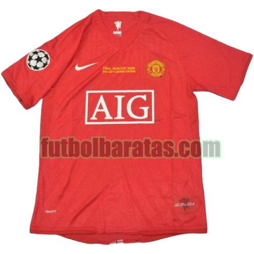 tailandia camiseta manchester united ucl 2008 primera equipacion