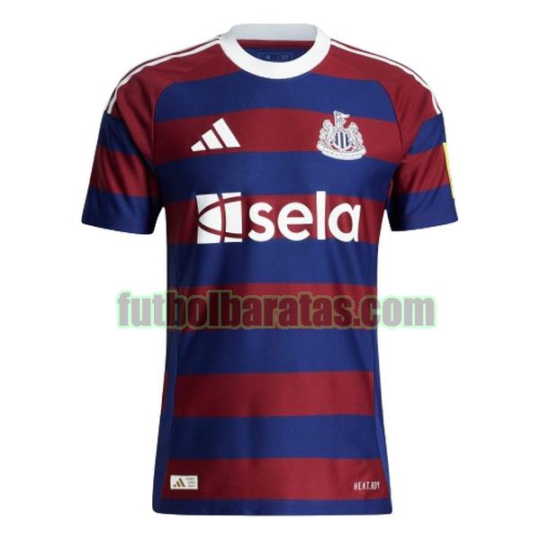 tailandia camiseta newcastle united 2024 2025 rojo azul segunda