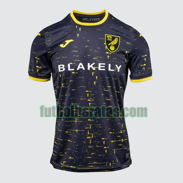 tailandia camiseta norwich city 2024 2025 negro segunda