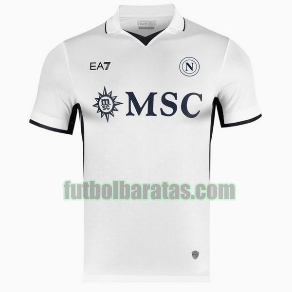 tailandia camiseta nápoles 2024 2025 blanco segunda