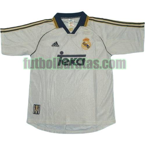 tailandia camiseta real madrid 1999-2000 primera equipacion