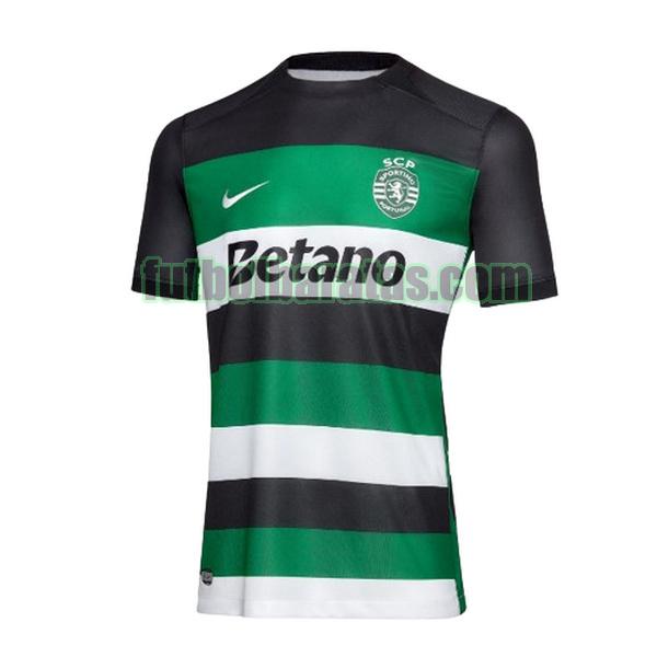 tailandia camiseta sporting cp 2024 2025 verde negro primera