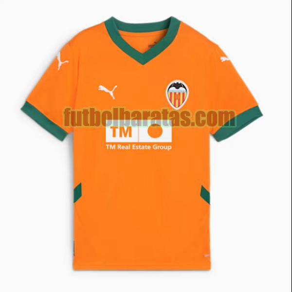 tailandia camiseta valencia 2024 2025 naranja tercera