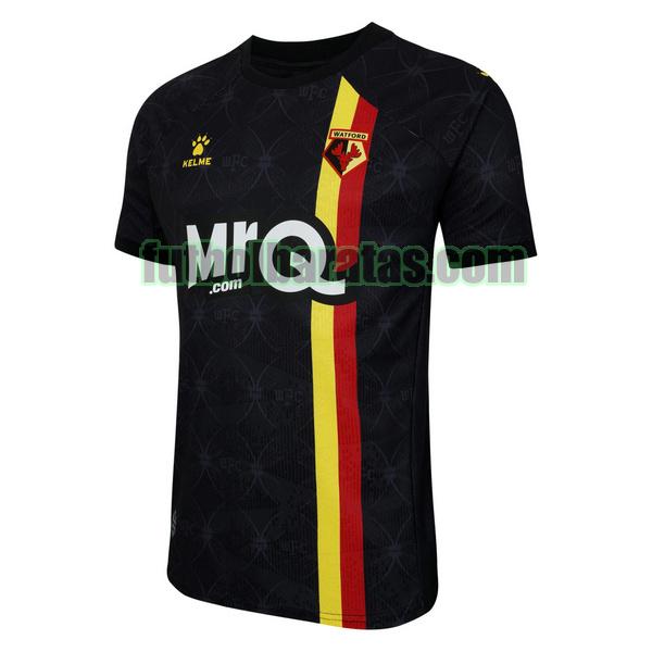 tailandia camiseta watford 2024 2025 negro segunda