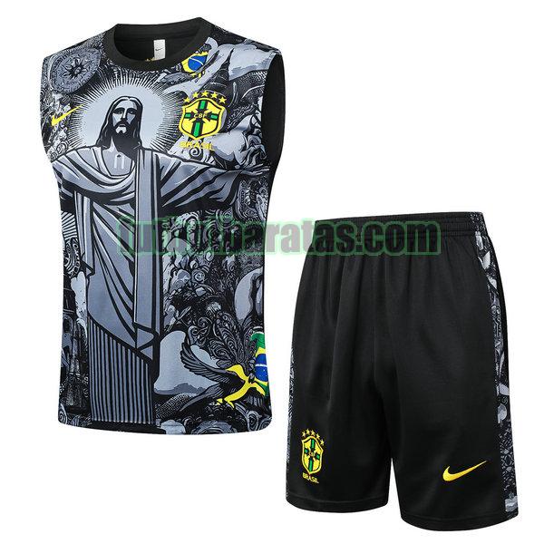 vest brasil 2024 negro conjunto