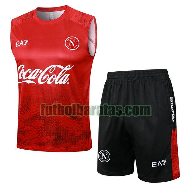 vest napoli 2024 2025 rojo conjunto