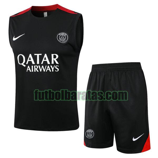 vest paris saint germain 24 25 negro conjunto