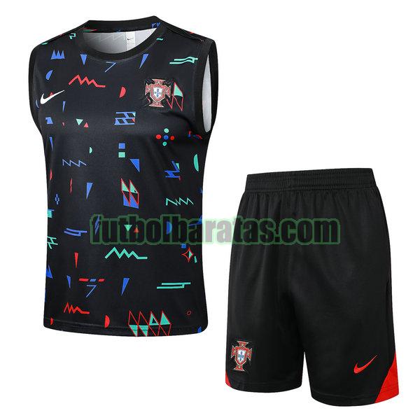 vest portugal 2024 negro conjunto