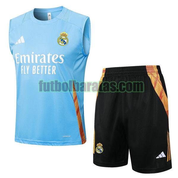 vest real madrid 2024 2025 azul conjunto