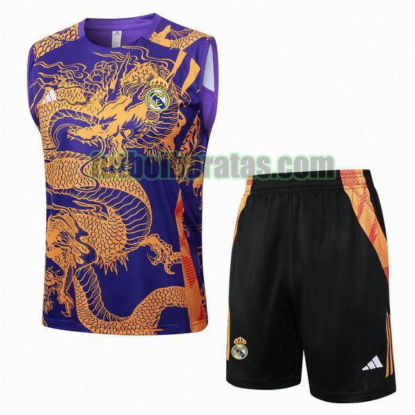 vest real madrid 2024 2025 purple conjunto