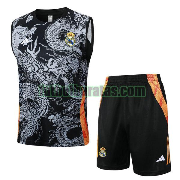 vest real madrid 24 25 negro conjunto