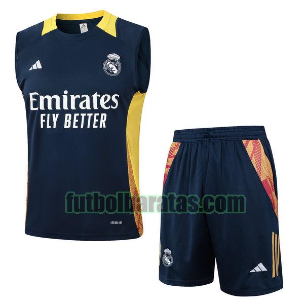 vest real madrid 24 25 season azul conjunto